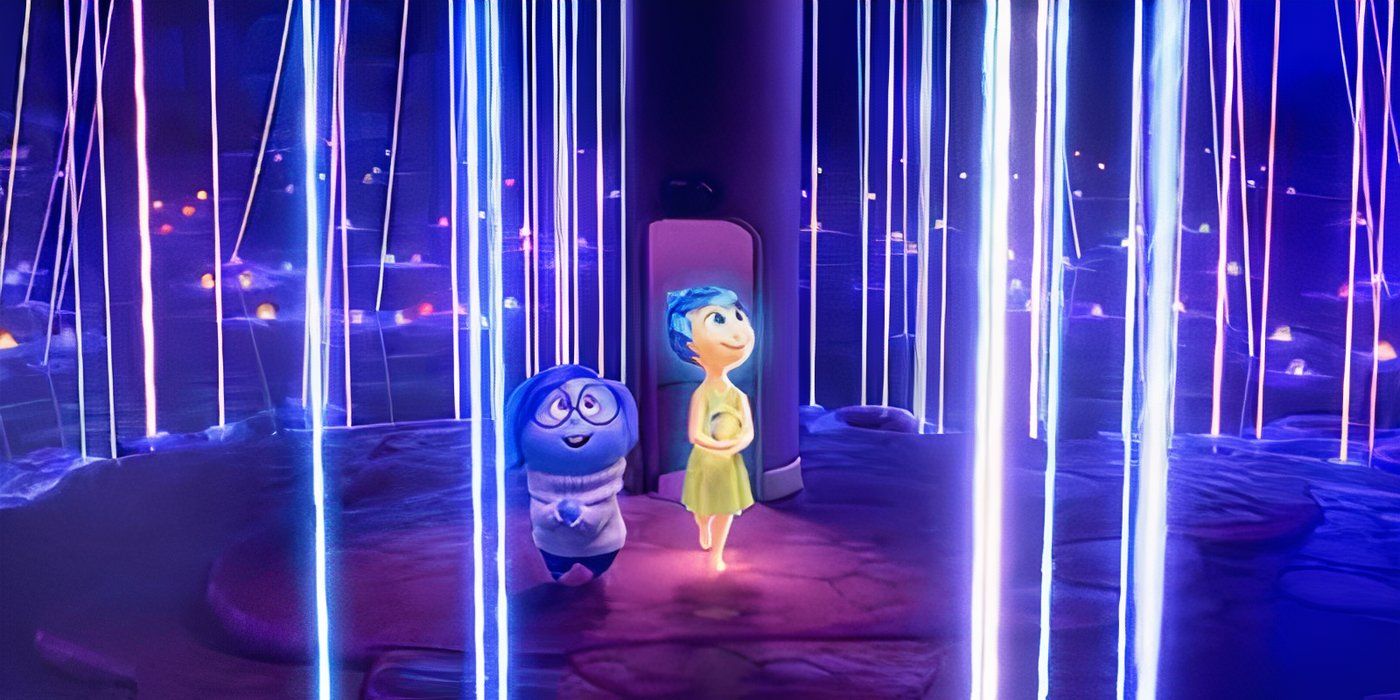 Joy (Amy Poehler) and Sadness (Phyllis Smith) in 'Inside Out 2'