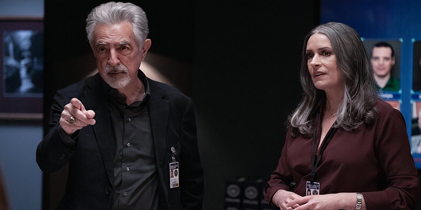 Joe Mantegna (David Rossi) y Paget Brewster (Emily Prentiss) en Criminal Minds 2 Evolution