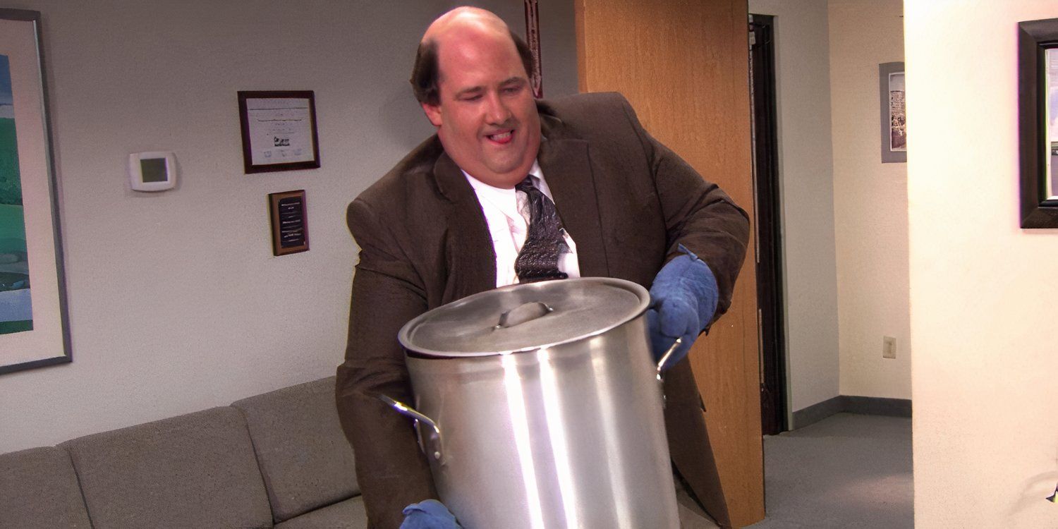 Kevin spills his famous chili The Office 
