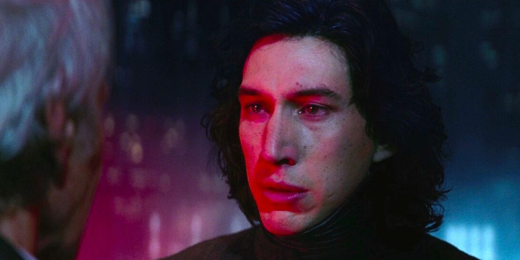 Kylo Ren conflicted, looks to his father for help in Star Wars: Episode VII - The Force Awakens.