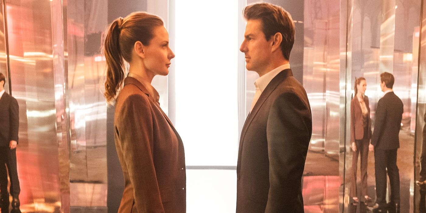 Rebecca Ferguson and Tom Cruise in Mission: Impossible - Fallout