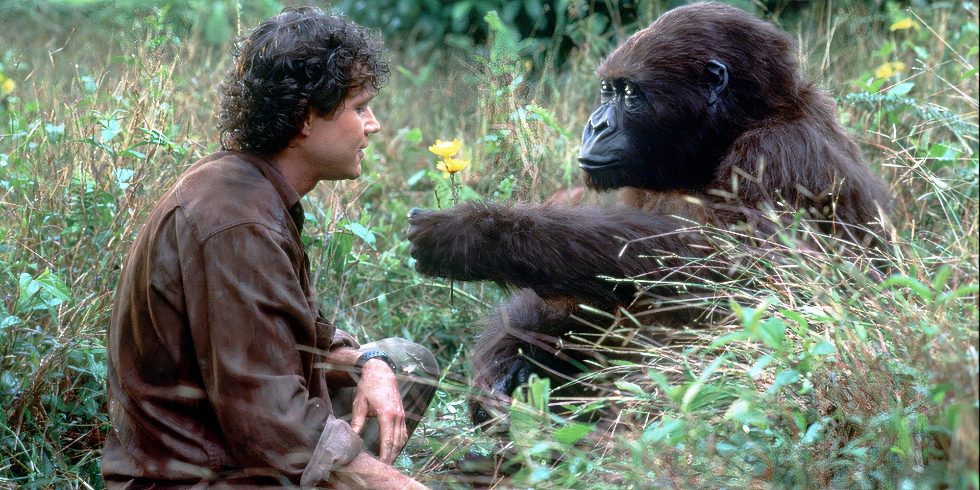 Misty Rosas and Dylan Walsh in Congo (1995)-1