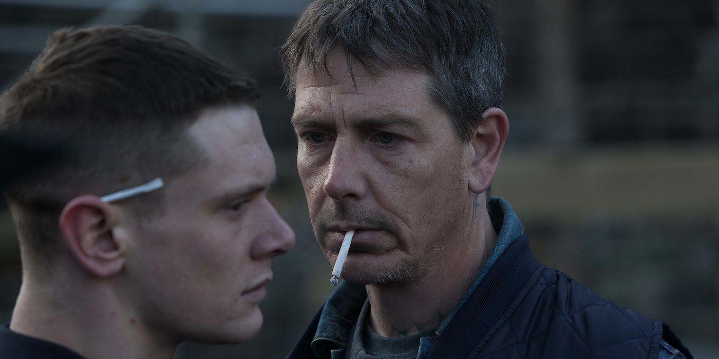 Jack O'Connell and Ben Mendelsohn in Starred Up