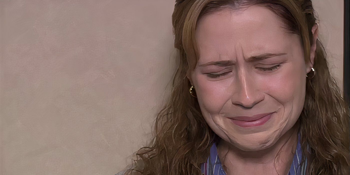 Pam cries over crushed dreams The Office 