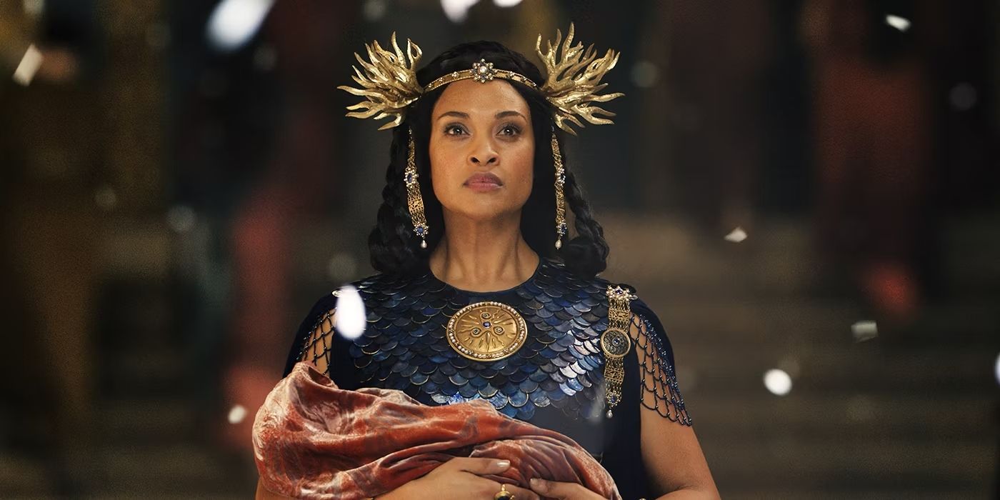 Queen Miriel, played by Cynthia Addai-Robinson, in 'Lord of the Rings: Rings of Power.'
