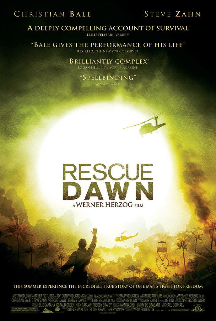 Rescue Dawn 2006 Film Poster