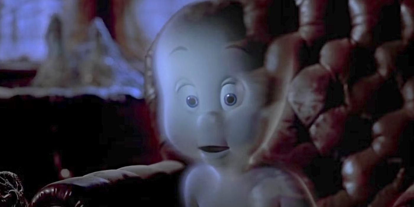 Casper the ghost (voiced by Malachi Pearson) looking shocked in 1995&rsquo;s Casper