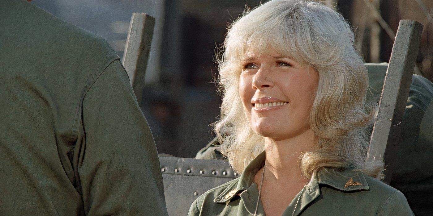 Loretta Swit as Margaret "Hot Lips" Houlihan, smiling in the series finale of M*A*S*H