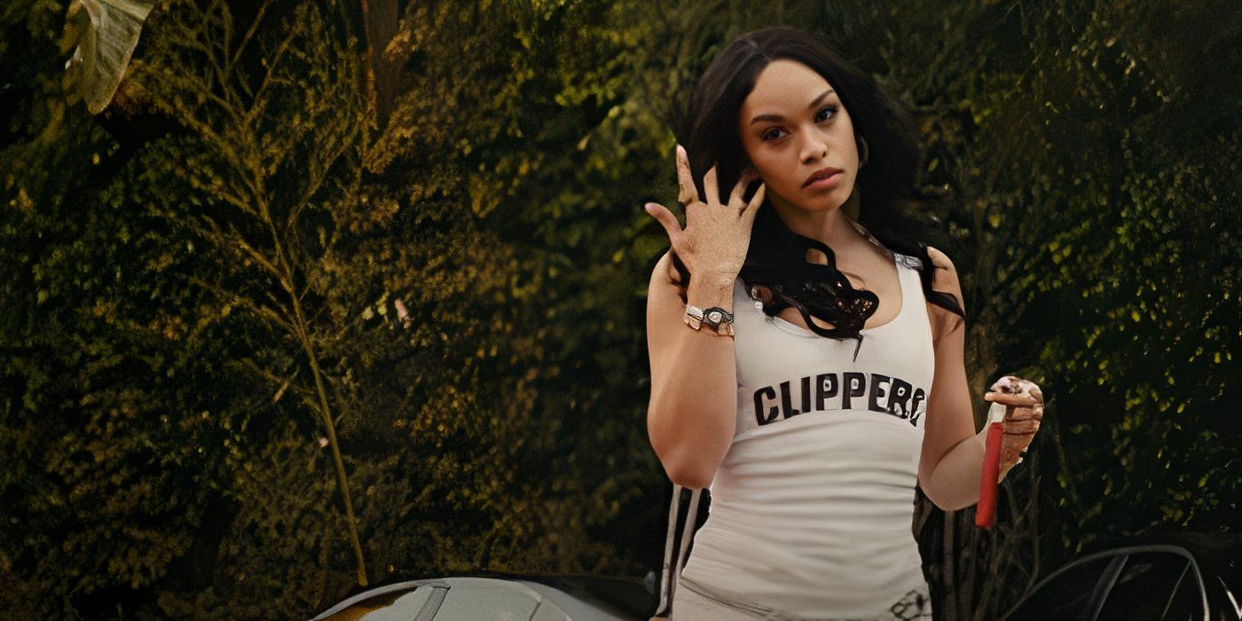 Cleopatra Coleman as V. Stiviano in 'Clipped'