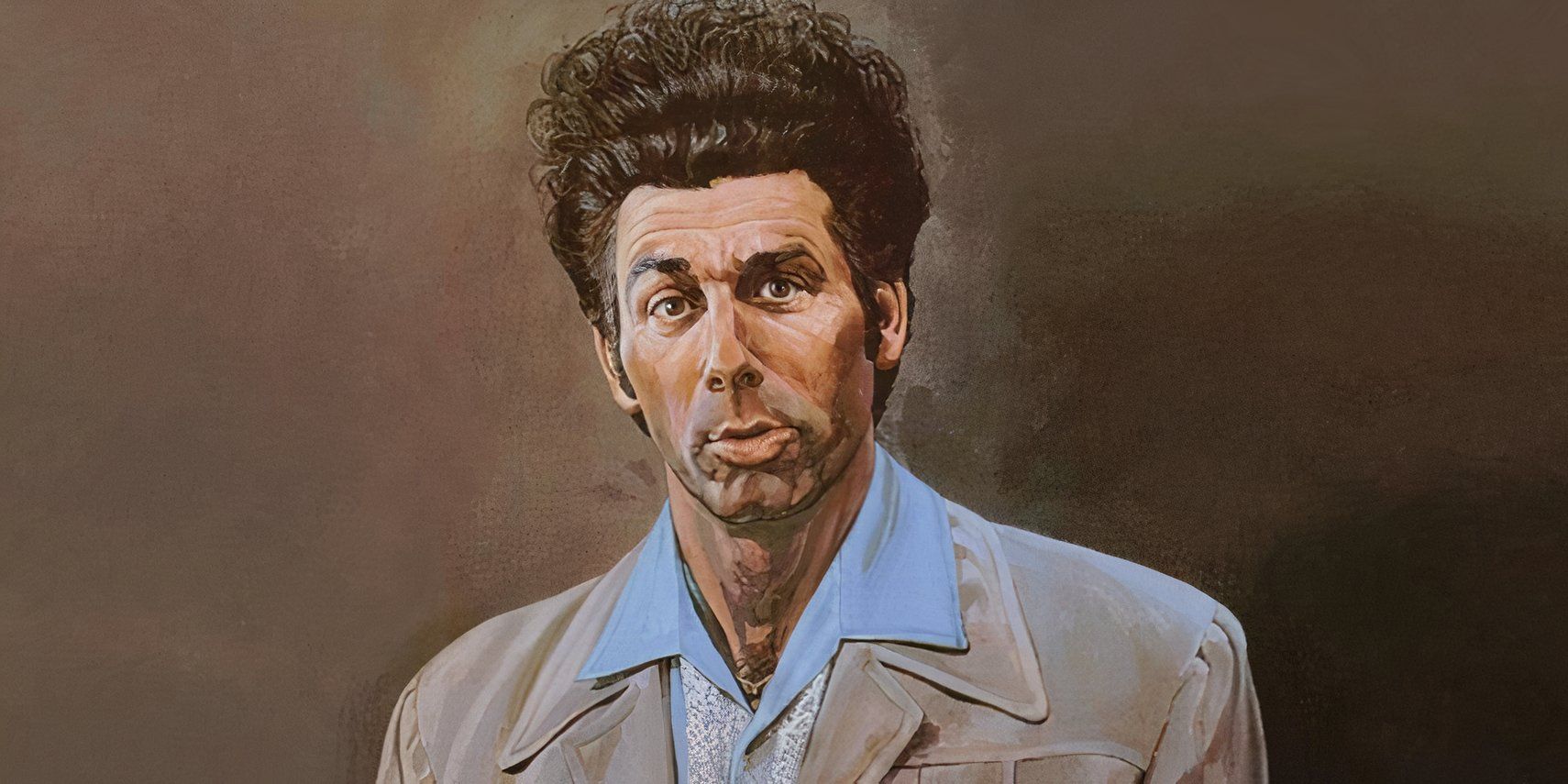 The Kramer portrait from 'Seinfeld.'