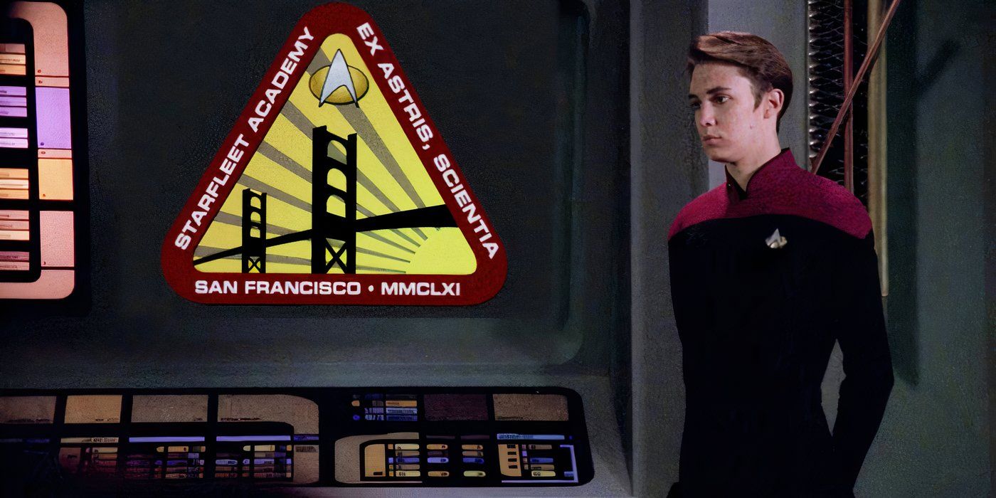 Wil Wheaton in the Star Trek: The Next Generation episode 