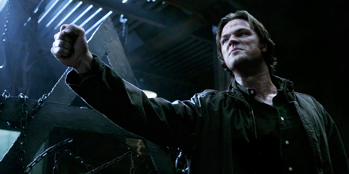 Sam Winchester (Jared Padalecki) uses his demon powers in the 'Supernatural' episode "On the Head of a Pin."