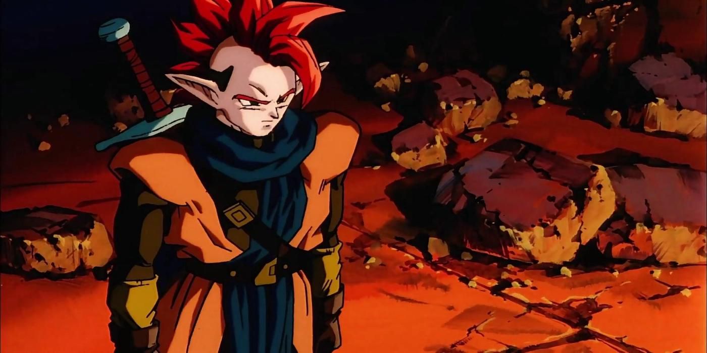 Tapion stands in front of rubble