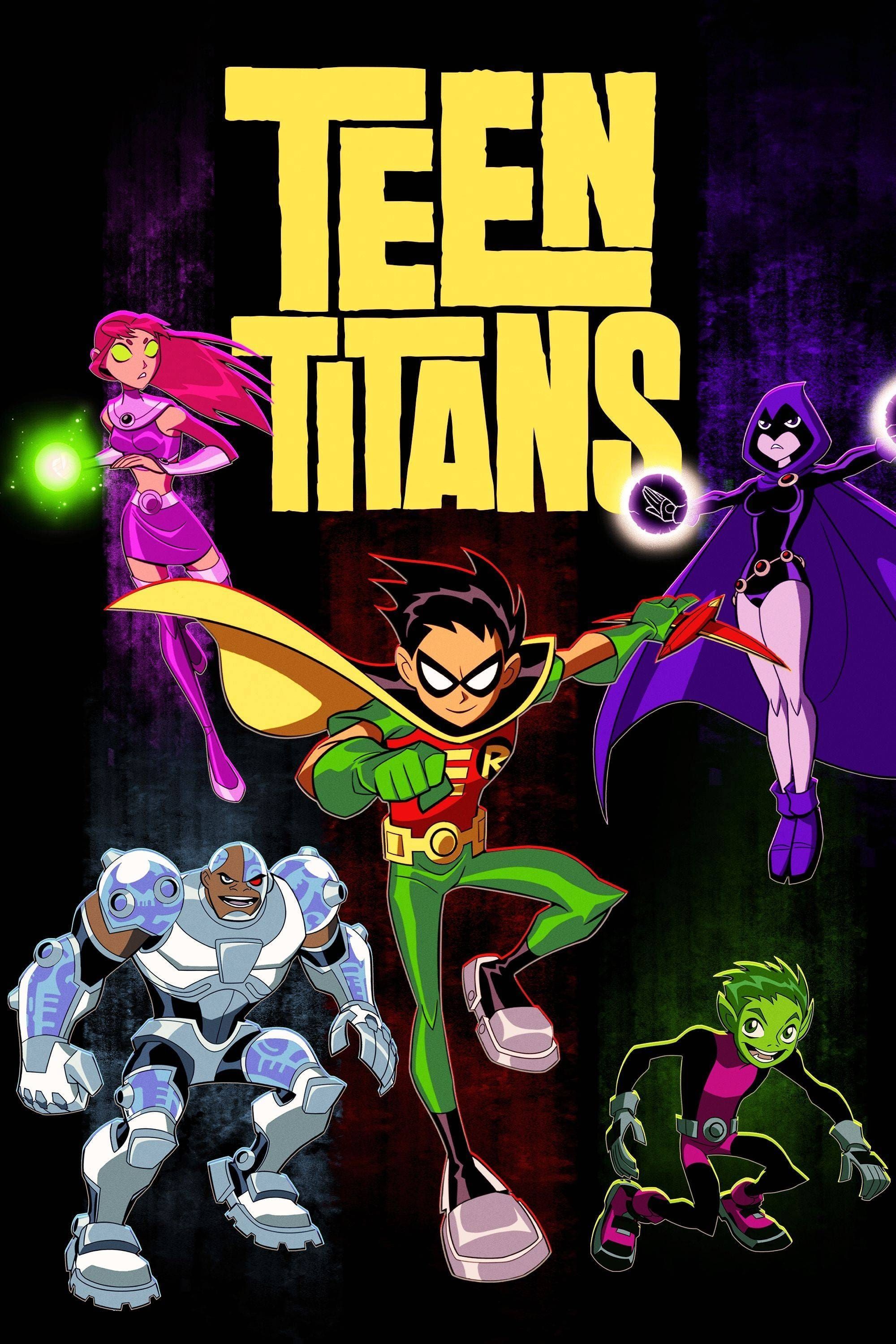 The promotional poster for Teen Titans (2003)