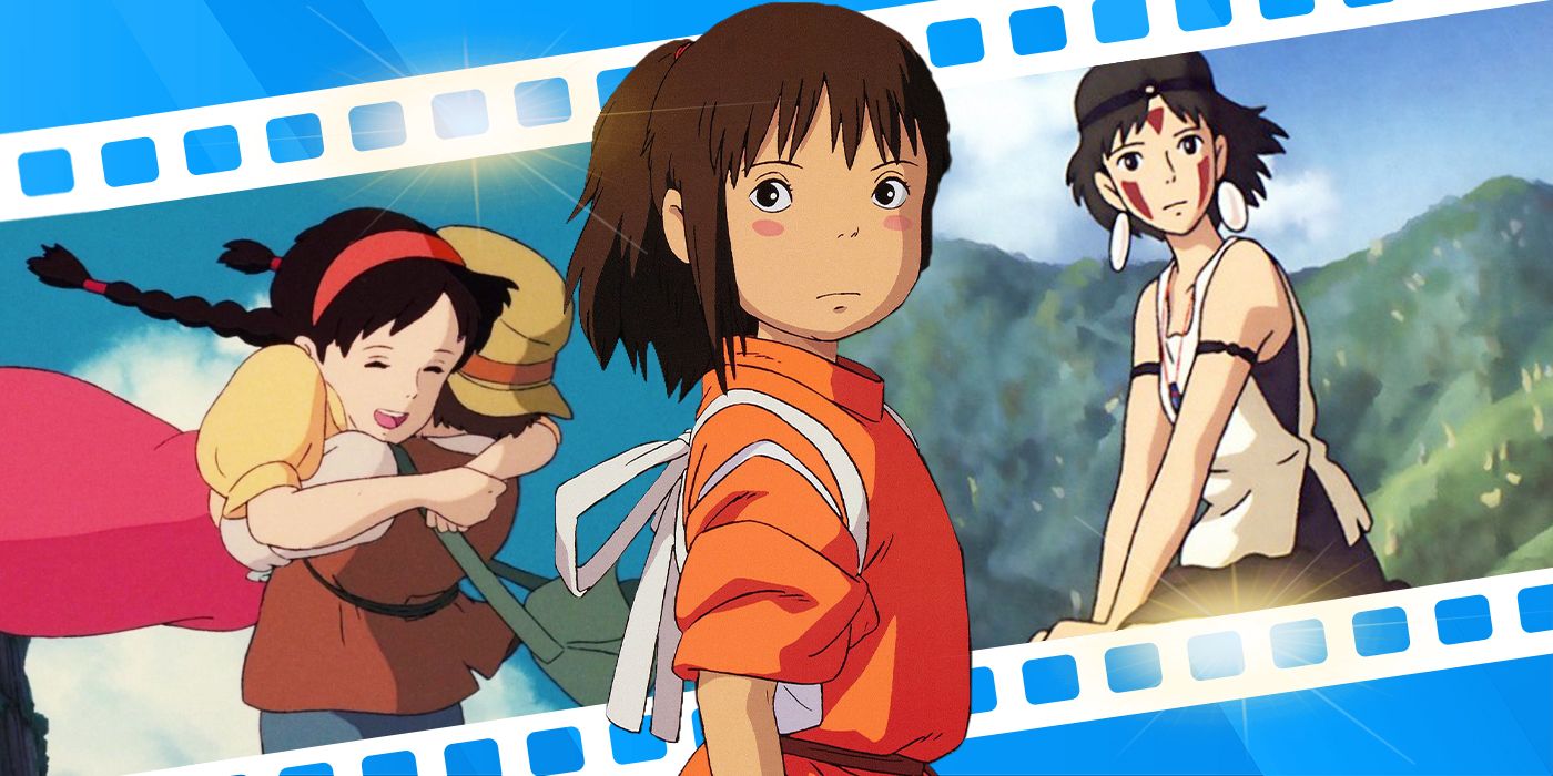 The characters of Studio Ghibli films