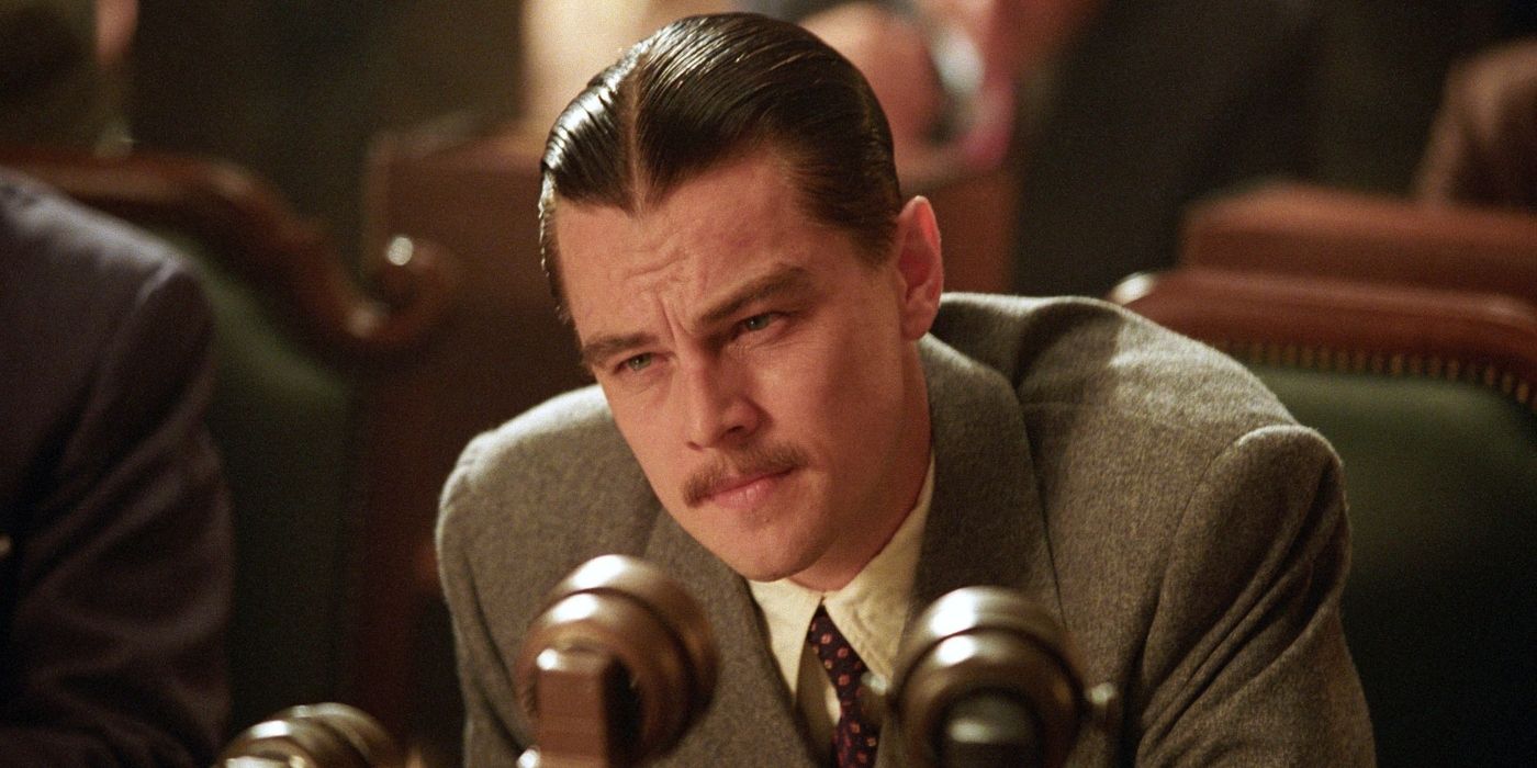 Leonardo Dicaprio as Howard Hughes in The Aviator