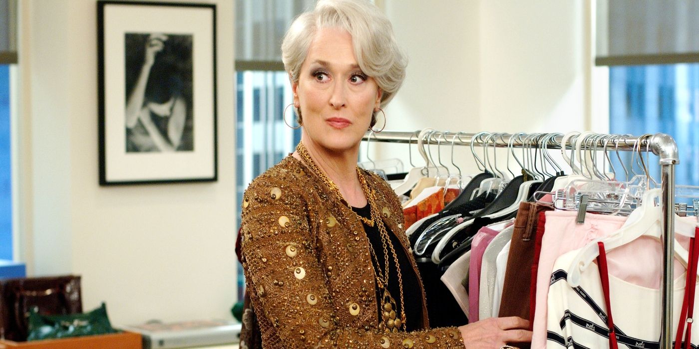Meryl Streep as Miranda Priestly in The Devil Wears Prada