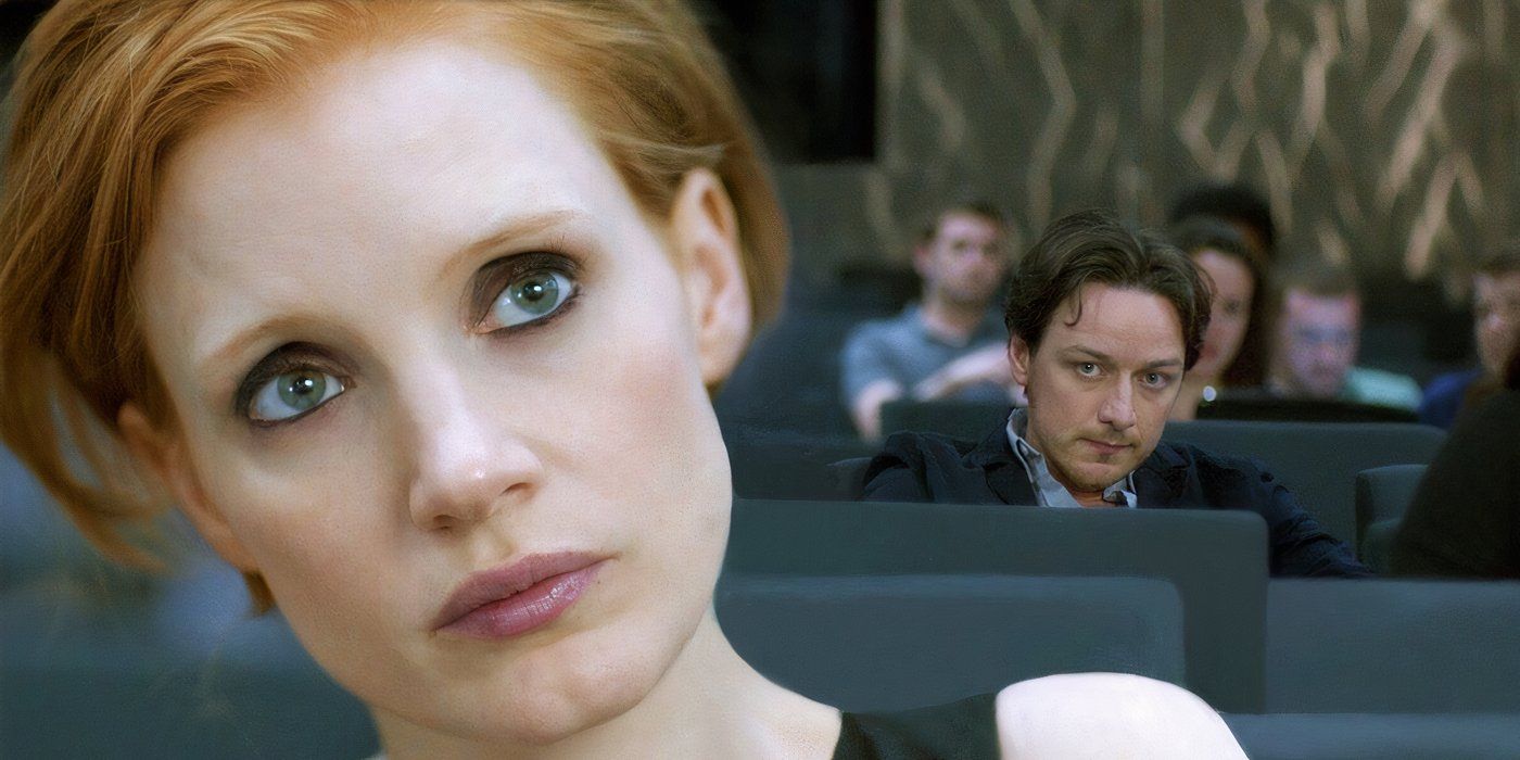 Jessica Chastain and James McAvoy in &lsquo;The Disappearance of Eleanor Rigby&rsquo;