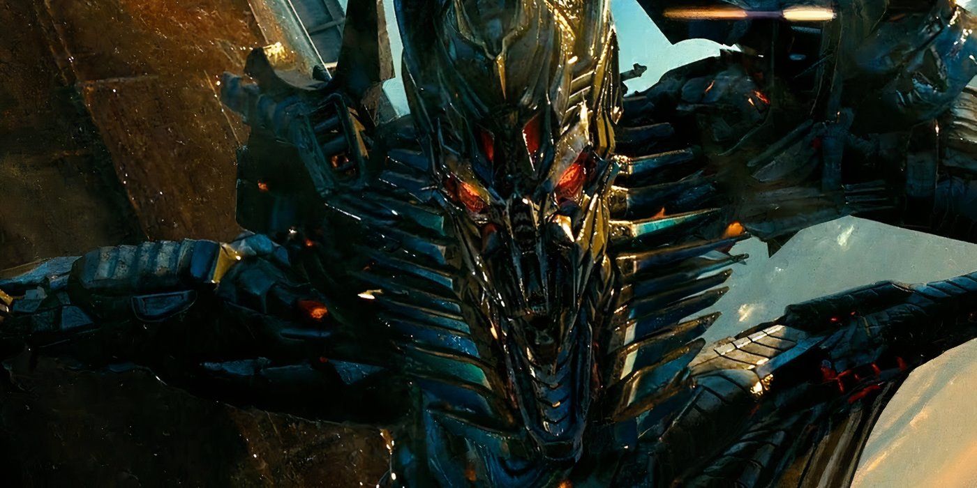 The Fallen looking menacingly at someone in Transformers: Revenge of the Fallen