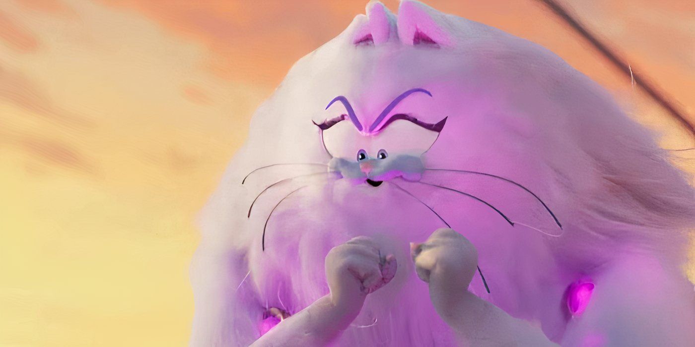 Jinx, the evil grinning cat in The Garfield Movie