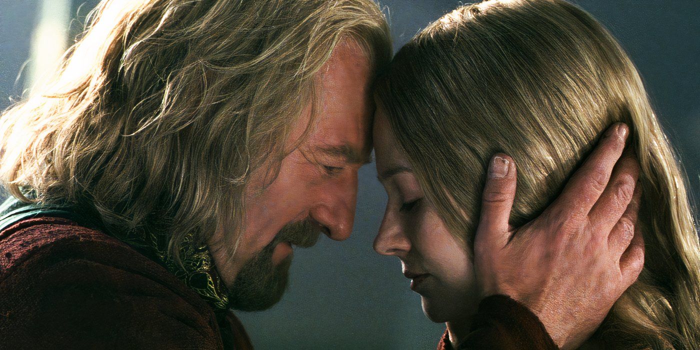 Bernard Hill and Miranda Otto in The Lord of the Rings: The Return of the King 