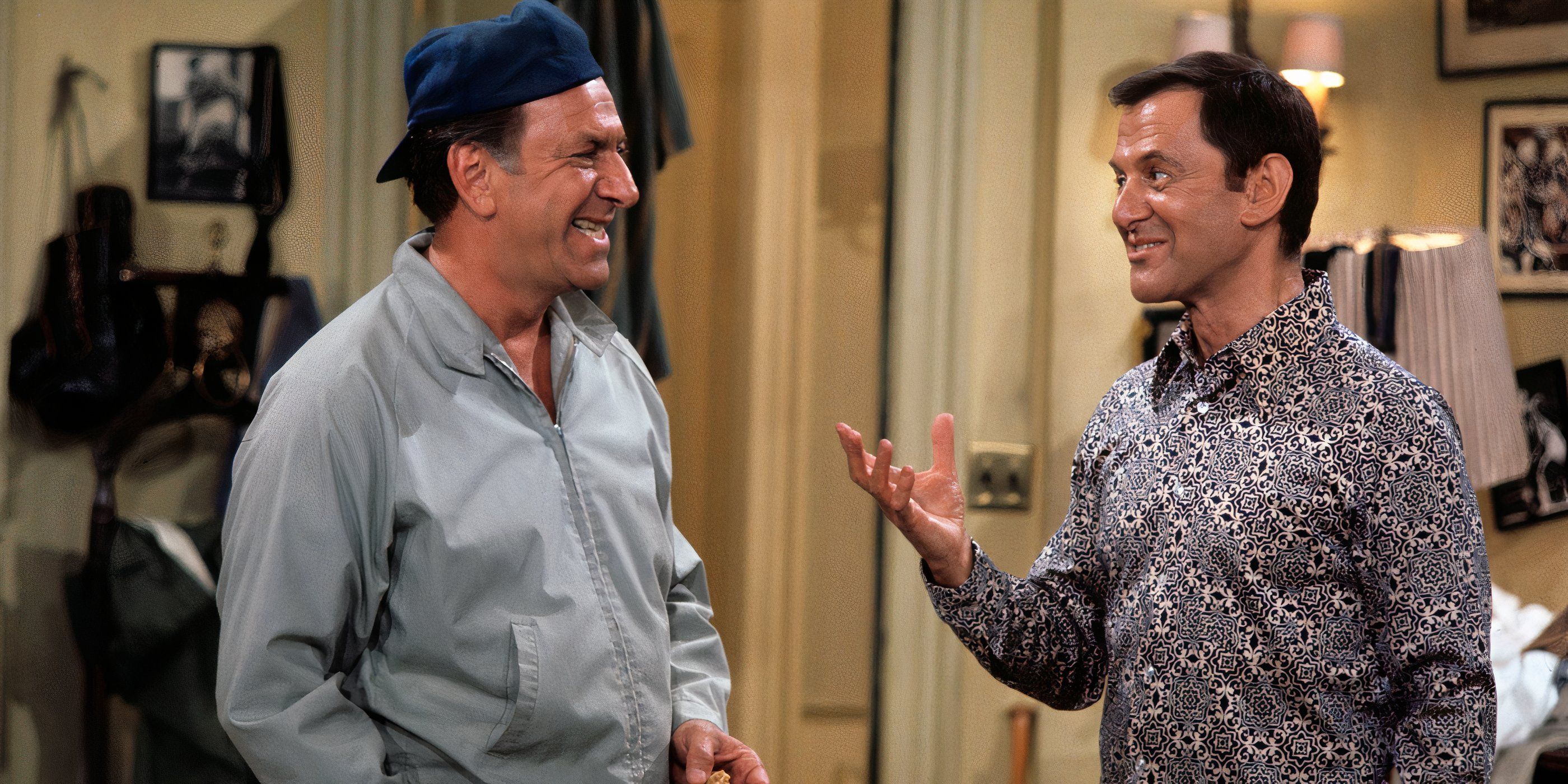 Jack Klugman and Tony Randall in 'The Odd Couple'