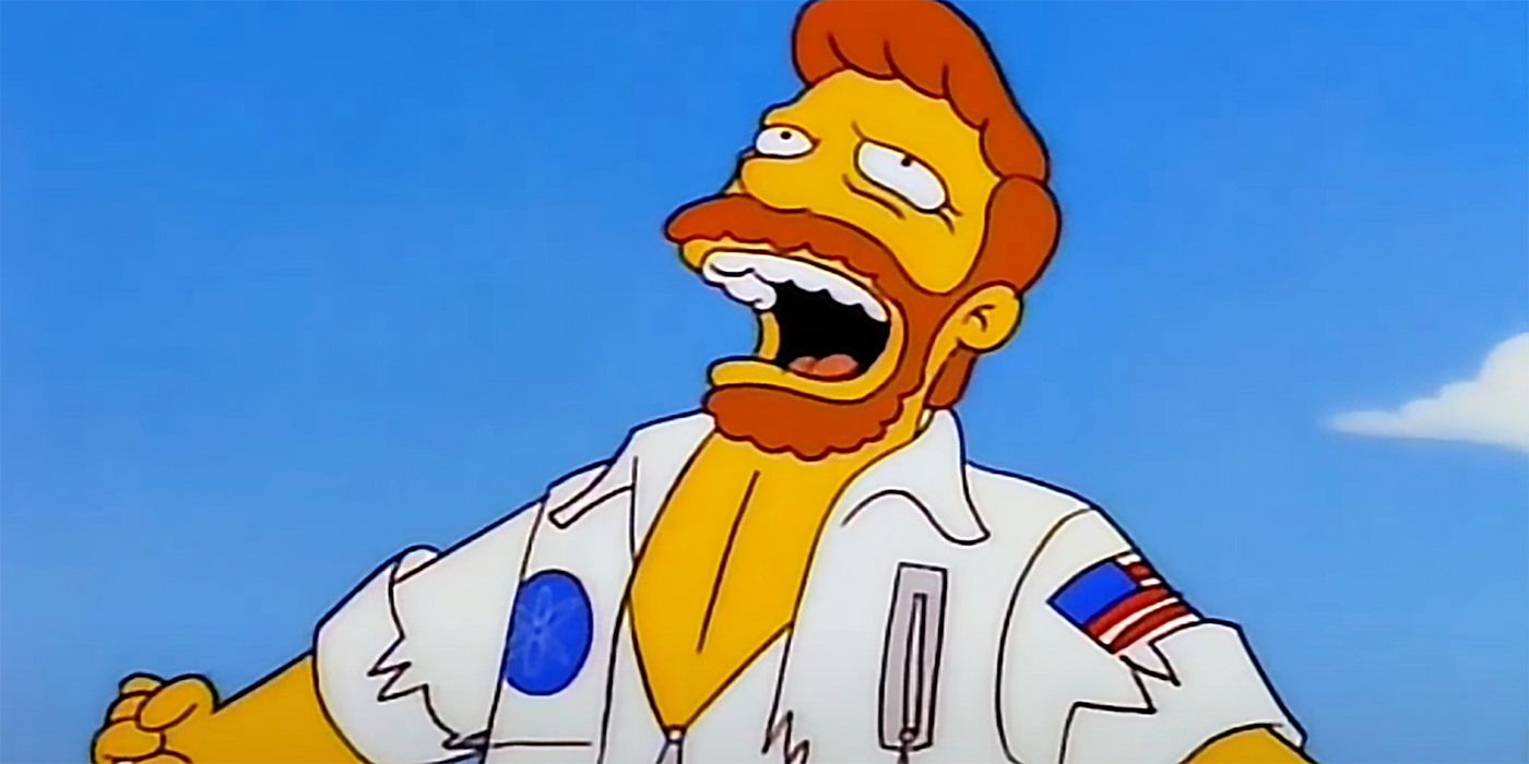 Troy McClure in The Simpsons' Planet of the Apes parody