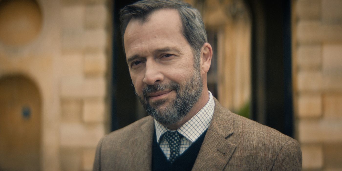 James Purefoy smirking in The Veil finale