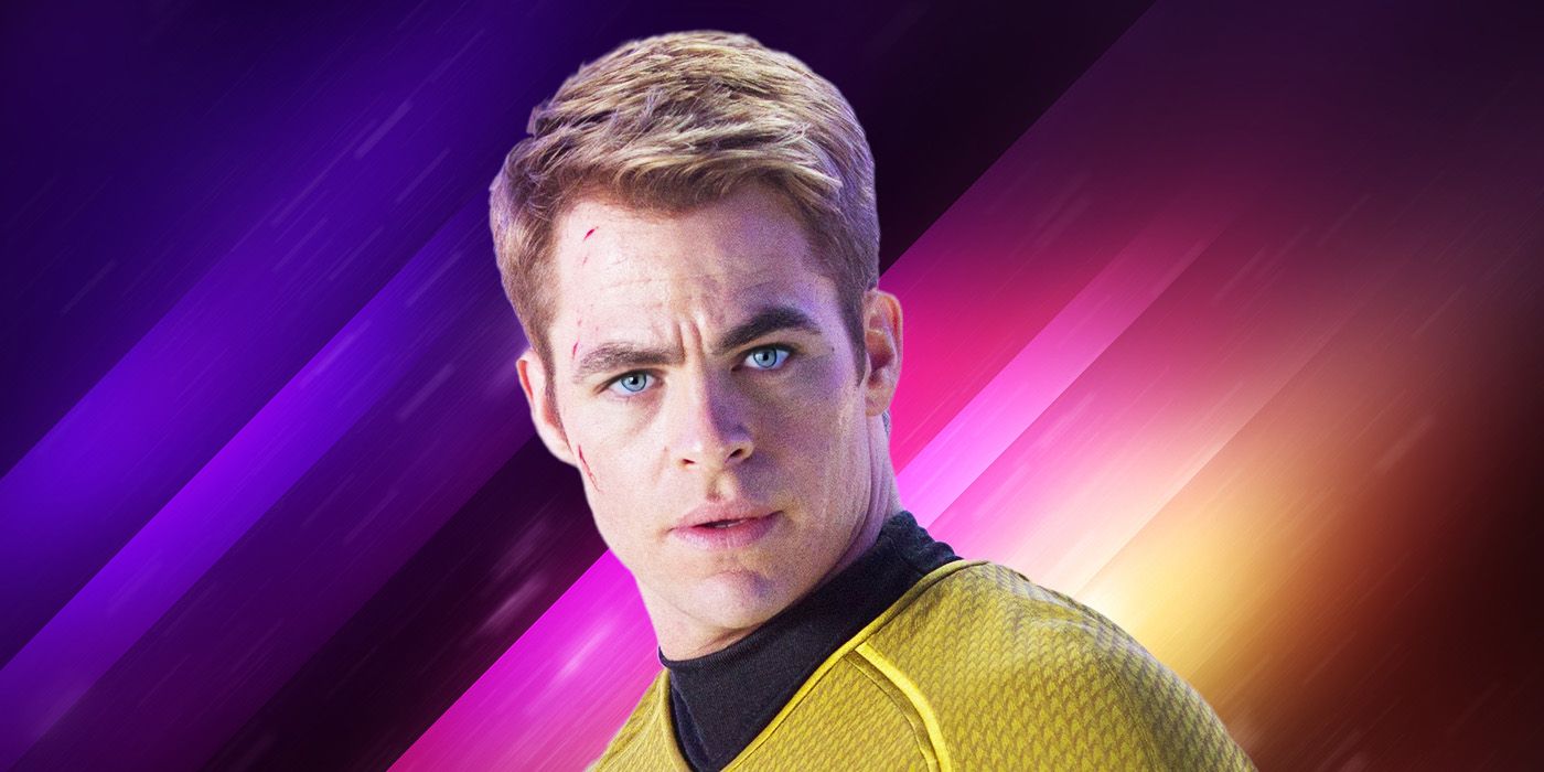 A custom image of Chris Pine as Captain Kirk in Star Trek