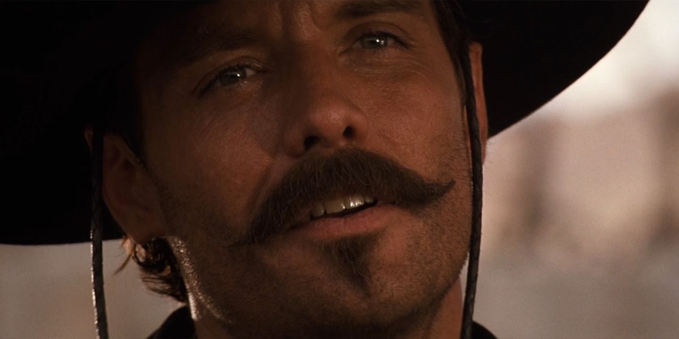Johnny Ringo (Michael Biehn) stares off into the distance in 'Tombstone.'