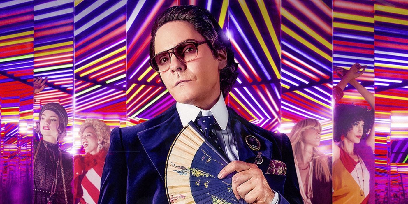 Daniel Brühl as Karl Lagerfeld on the poster for Becoming Karl Lagerfeld 