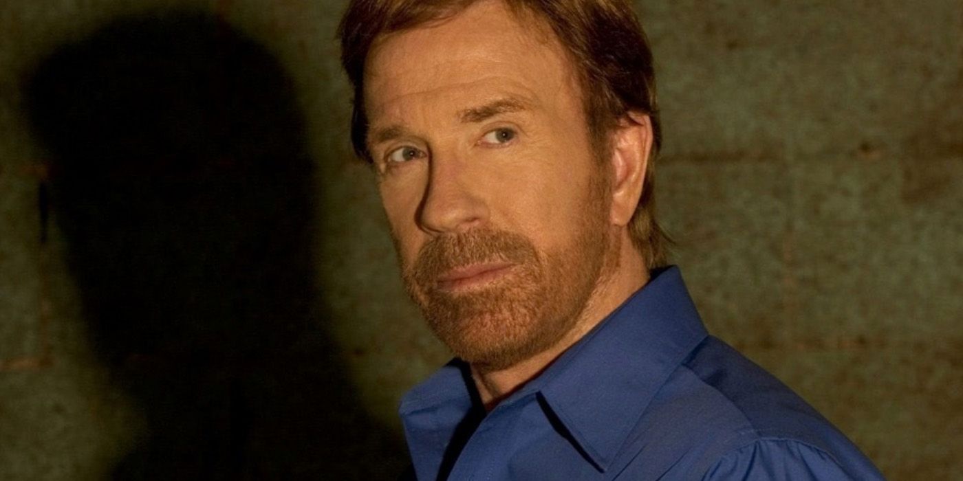 Chuck Norris appears as Cordell Walker in 'Walker, Texas Ranger: Trial by Fire.'