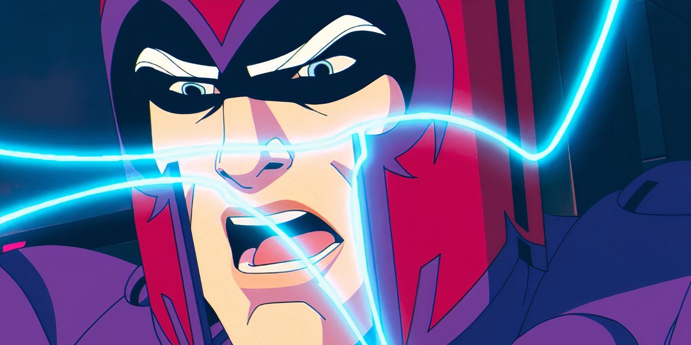 Magneto wearing his helmet in X-Men '97 Episode 9