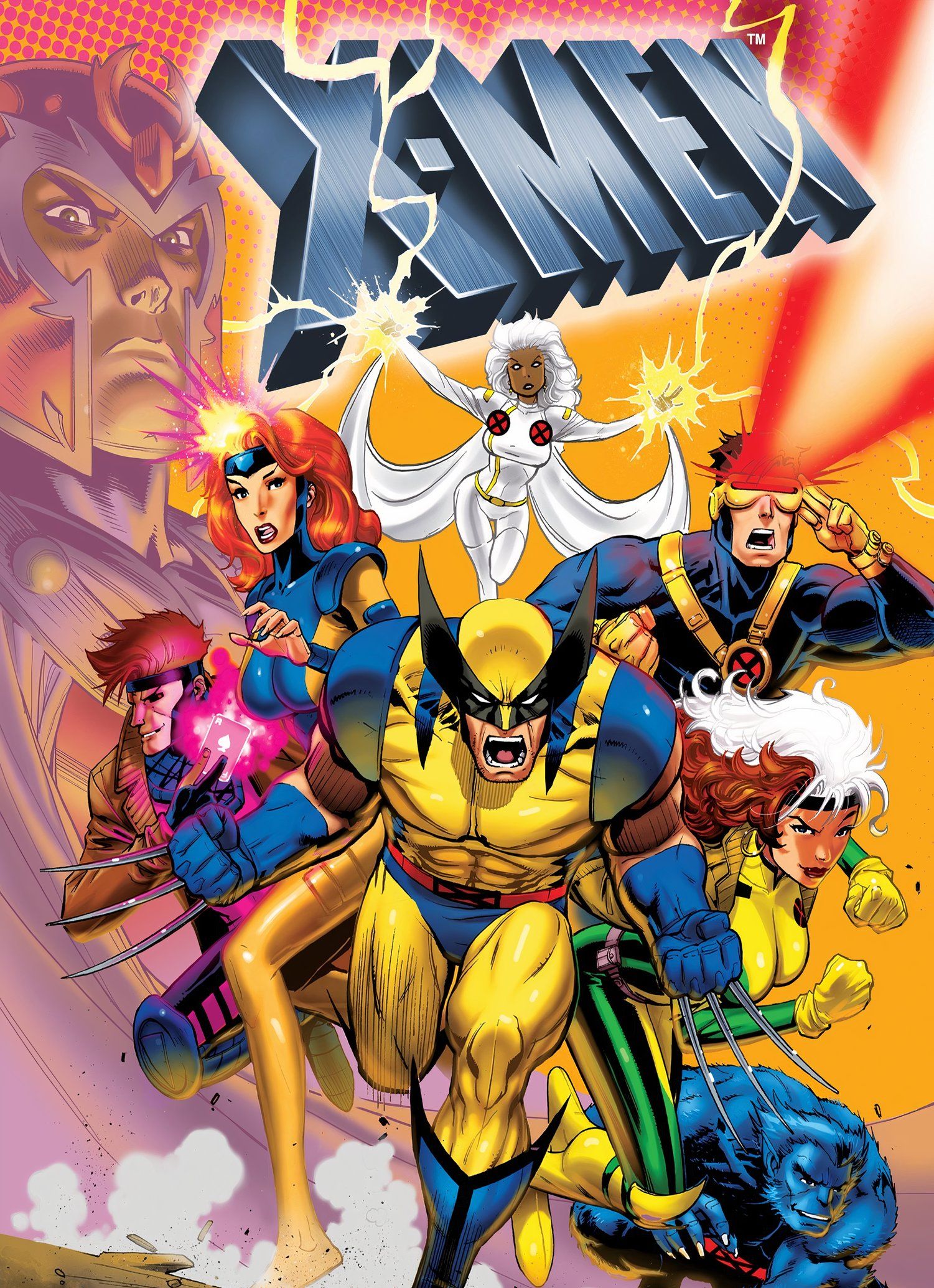 Póster de televisión de la serie animada X-MEN