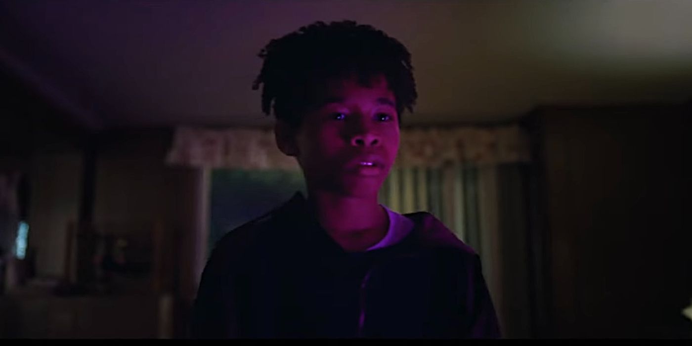 A young Owen watches The Pink Opaque for the first time in I Saw the TV Glow