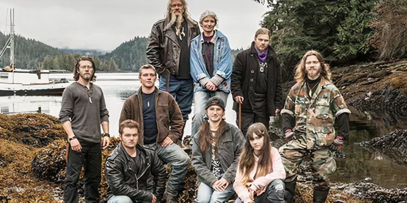 The Brown Family on 'Alaskan Bush People.'