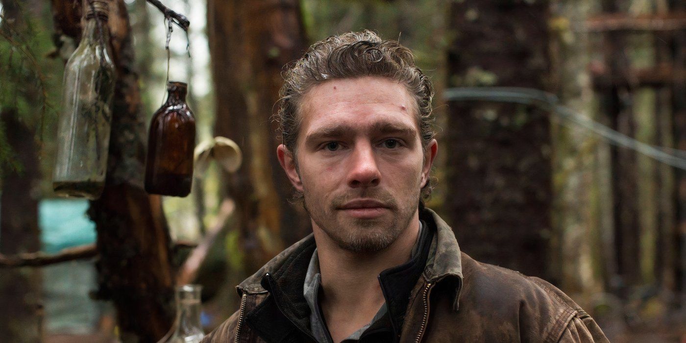 Matt Brown of 'Alaskan Bush People' posing for an image in the Alaskan Wilderness