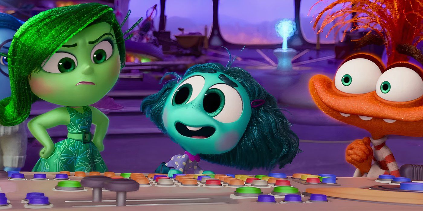 Ayo Edebiri, donant veu a Envy que somriu de sorpresa, a Inside Out 2