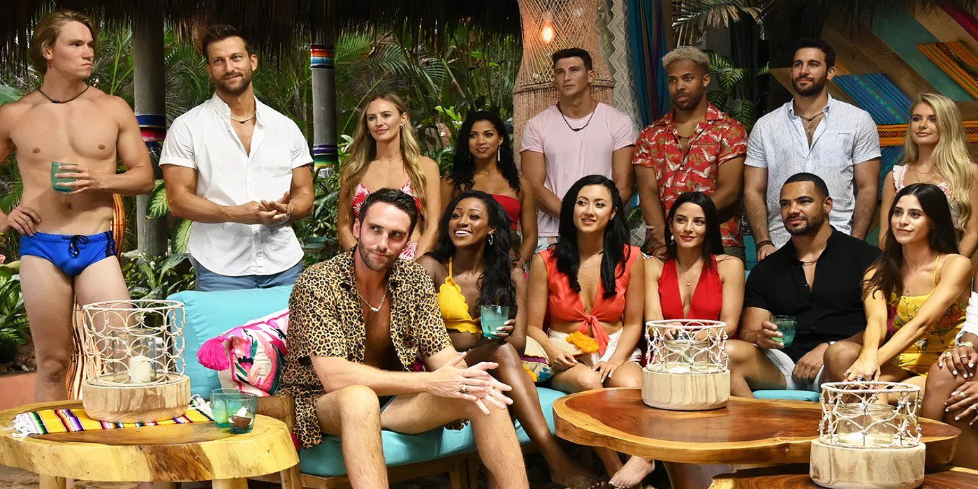 The cast of Bachelor in Paradise in the villa 