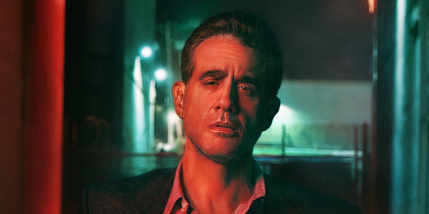 Bobby Cannavale interpreta al detective Torres en el póster del personaje de Maxxine.