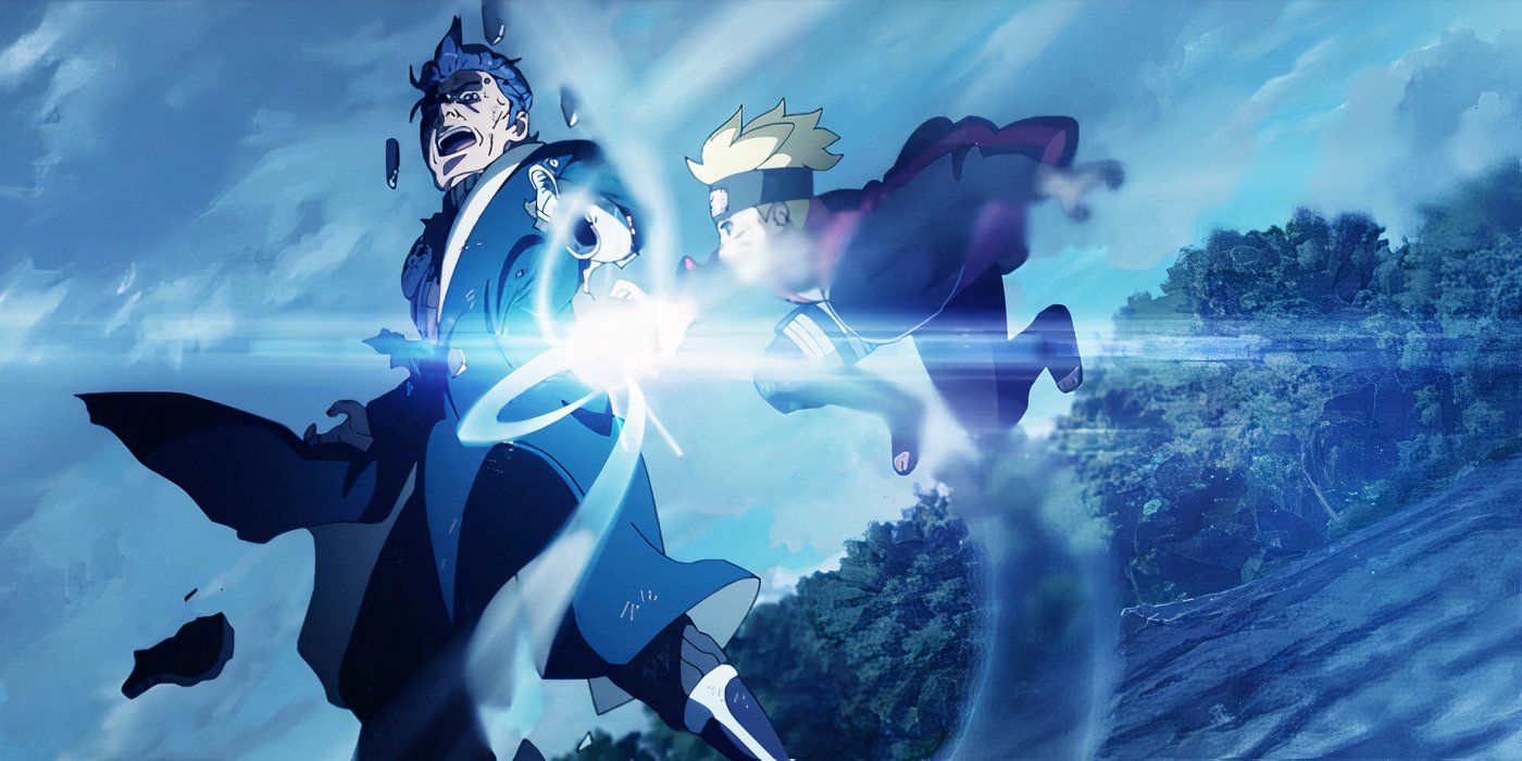 Boruto fighting Ao in 'Boruto: Naruto Next Generations'