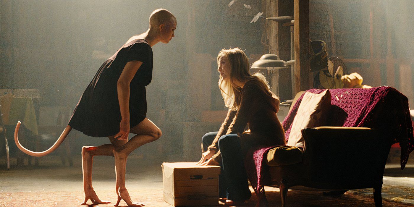 Sarah Polley and Delphine Chanéac in Splice