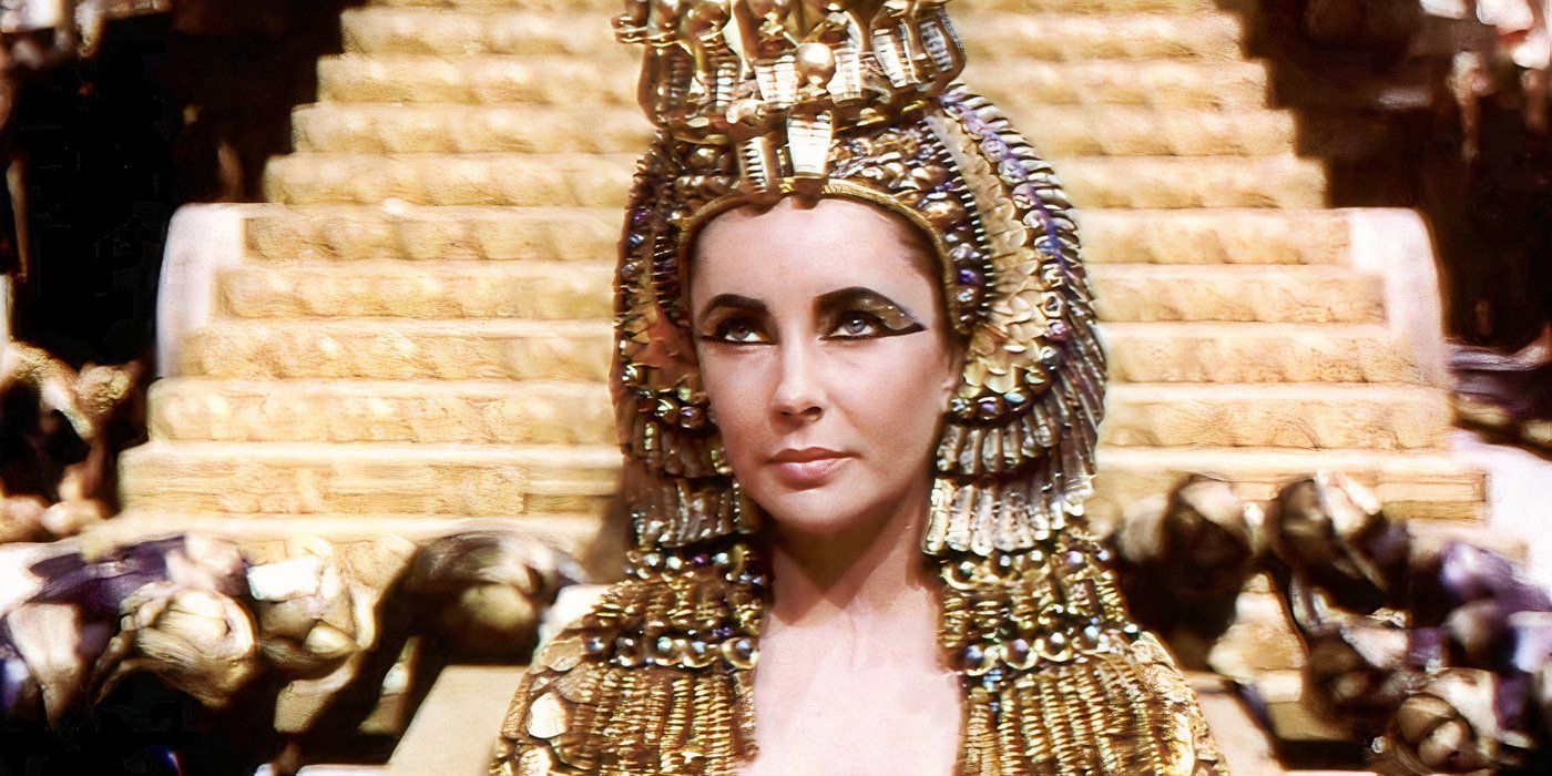 Elizabeth Taylor como Cleopatra