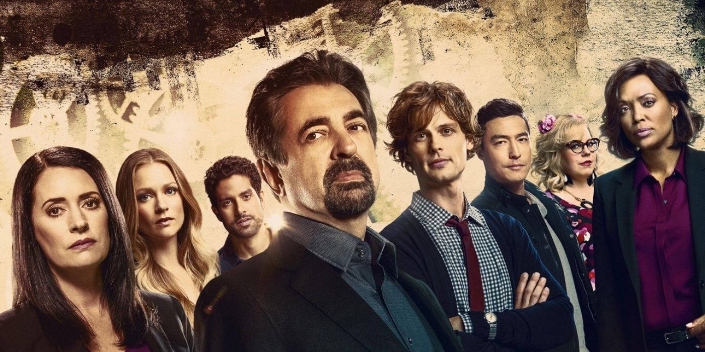 Cast of Criminal Minds in a poster for Season 9