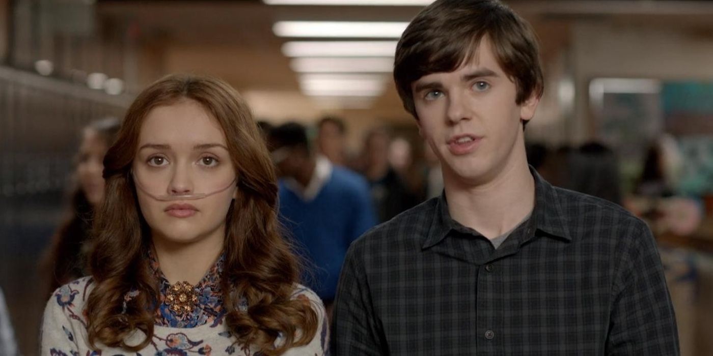 Emman Decody (Olivia Cooke) and Norman Bates (Freddie-Highmore) of 'Bates Motel'.