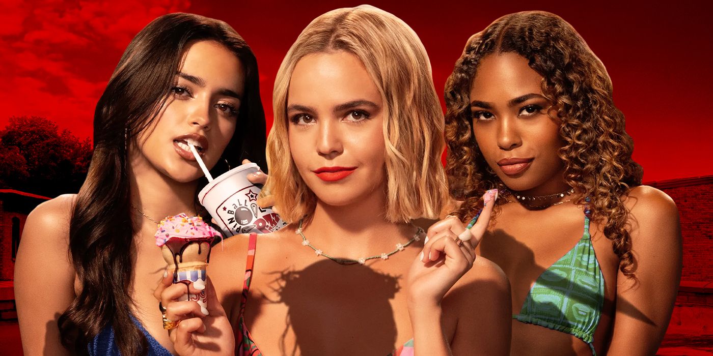 Jefferson Chacon custom image of Bailee Madison, Maia Reficco and Zaria in their bikinis for PLL