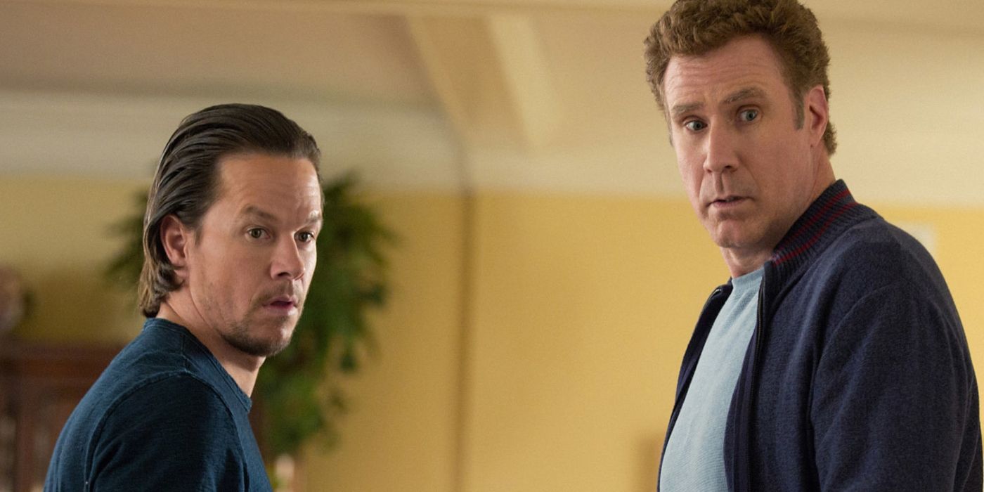 Mark Wahlberg's Dusty and Will Ferrell's Brad having a tense talk in Daddy's Home