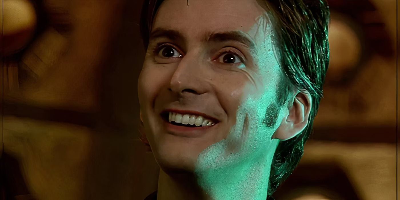 David Tennant as the 10th Doctor in 'The Parting of the Ways' from 'Doctor Who'