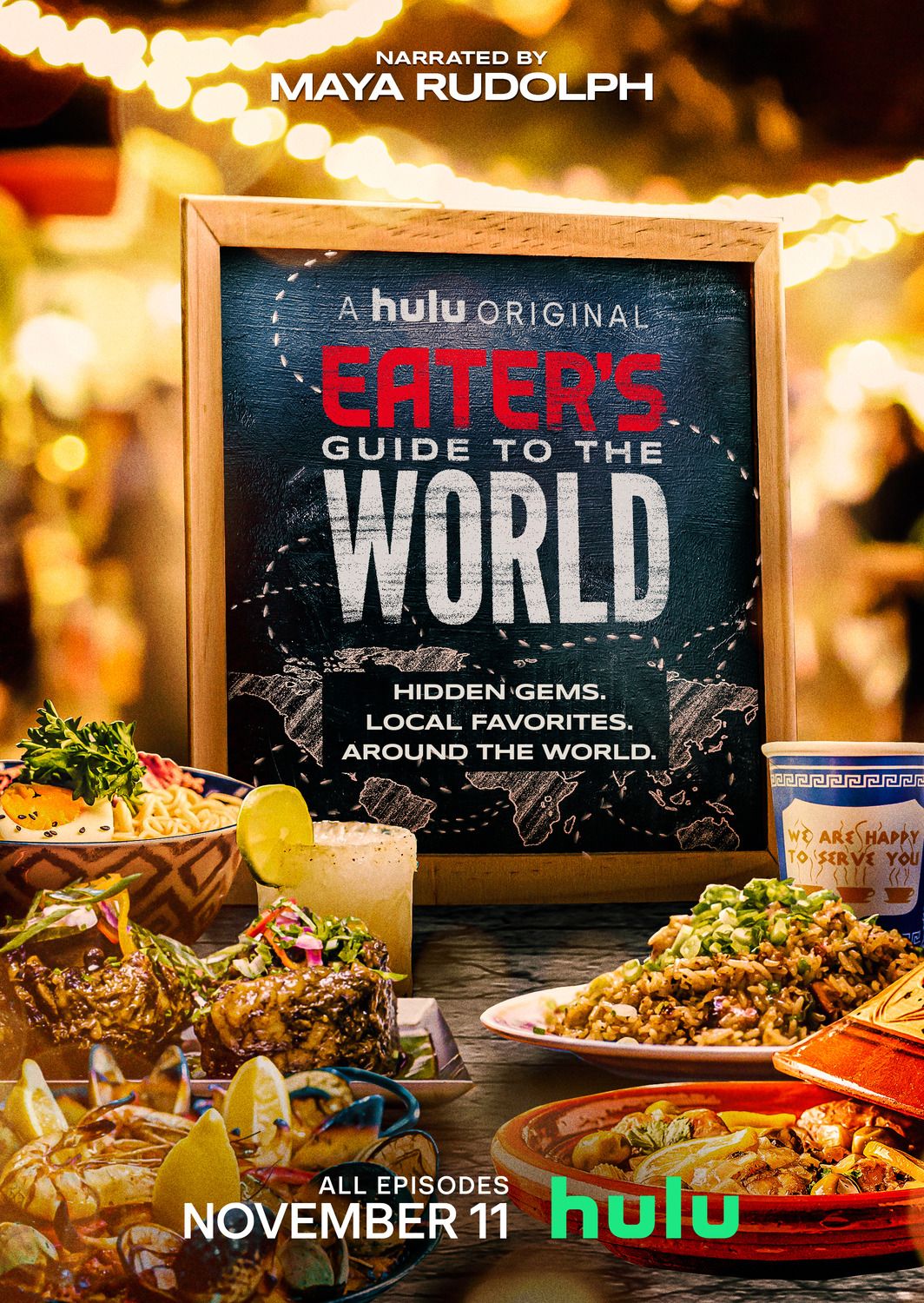 eater's guide to the world poster