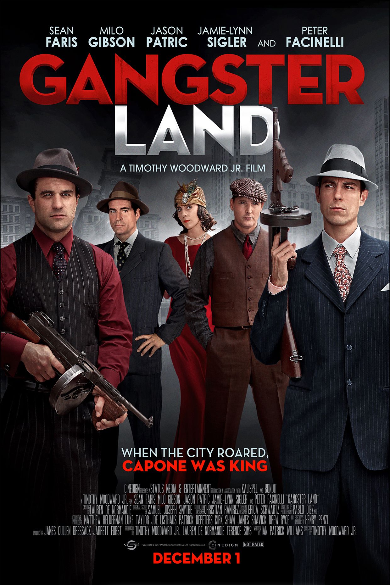 gangster land poster